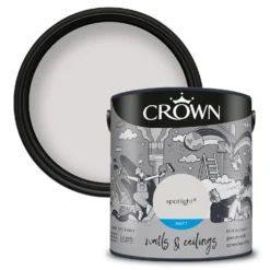 Crown Walls & Ceilings Matt Emulsion Spotlight - 2.5L