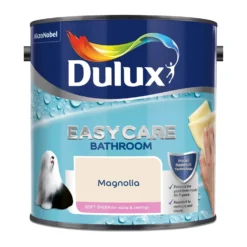 Dulux Easycare Bathroom Silk Paint - Magnolia - 2.5L -Perfect Paints Shop 12806342 1214833236285568