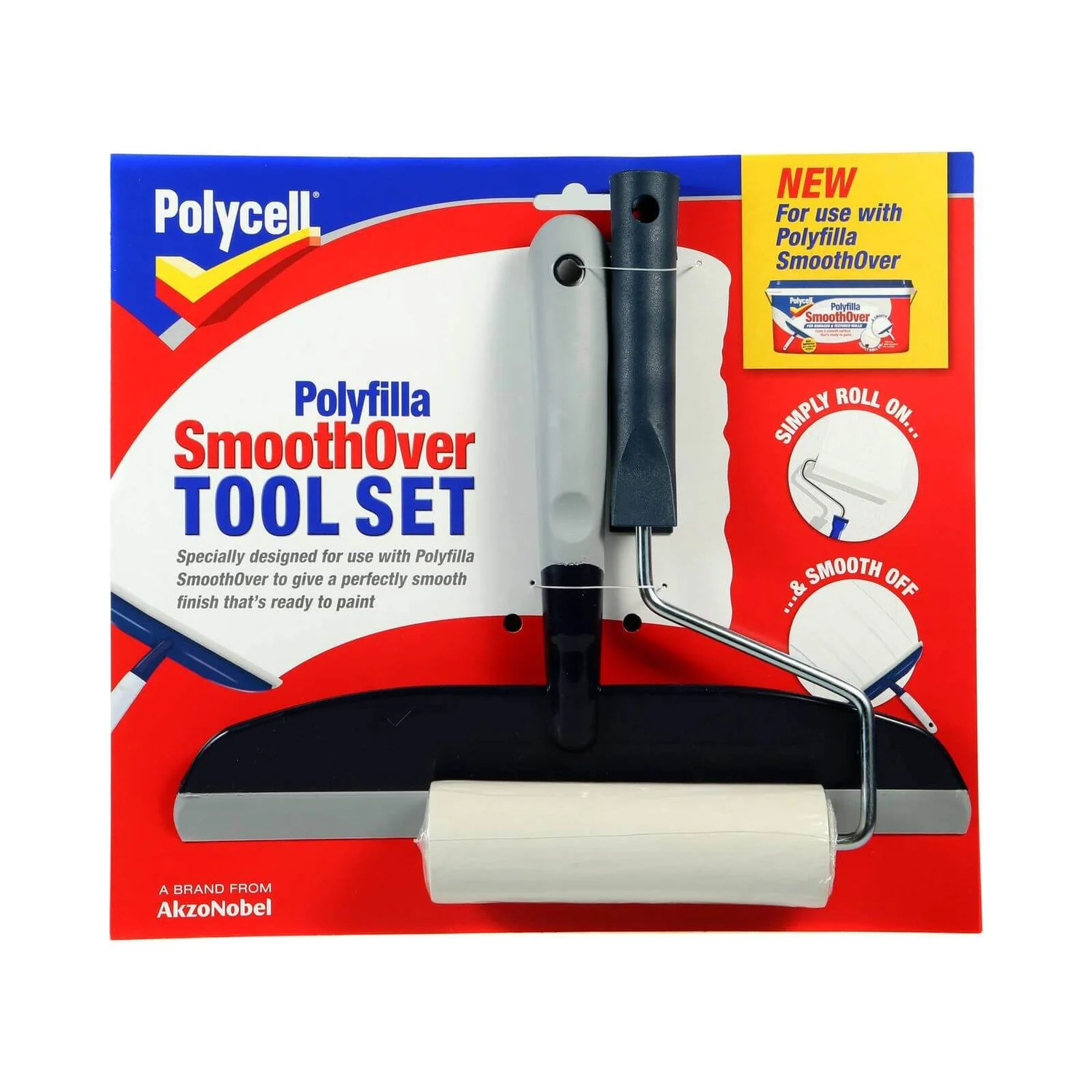 Polycell Polyfilla Smoothover Tool Set 1 Polycell Polyfilla Smoothover Tool Set