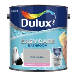 Dulux Easycare Bathroom Chic Shadow - Soft Sheen Emulsion Paint - 2.5L -Perfect Paints Shop 12808172 1904833204241356