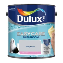 Dulux Easycare Bathroom Misty Mirror - Soft Sheen Emulsion Paint - 2.5L -Perfect Paints Shop 12808181 4124833203816112