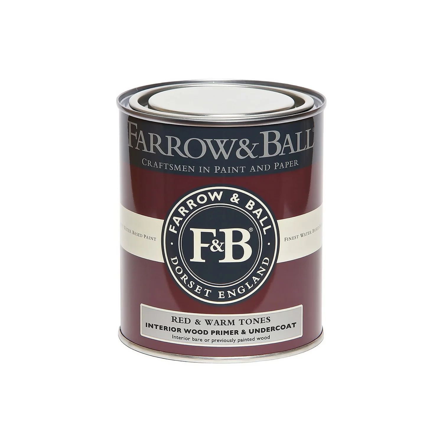 Farrow & Ball Primer Interior Wood Primer & Undercoat Red Warm Tones - 750ml 3 Farrow & Ball Primer Interior Wood Primer & Undercoat Red Warm Tones - 750ml - Image 3