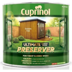 Cuprinol Ultimate Preserver - Golden Oak - 1L