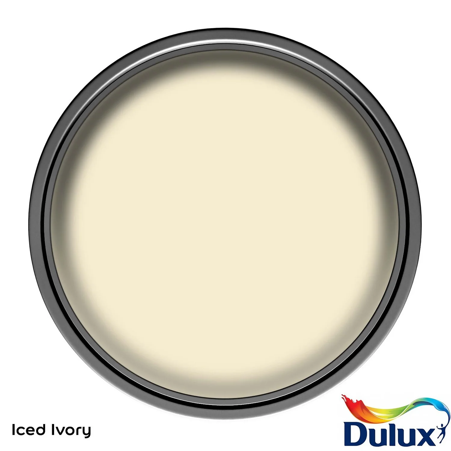 Dulux Iced Ivory - Tile Paint - 600ml 2 Dulux Iced Ivory - Tile Paint - 600ml - Image 2