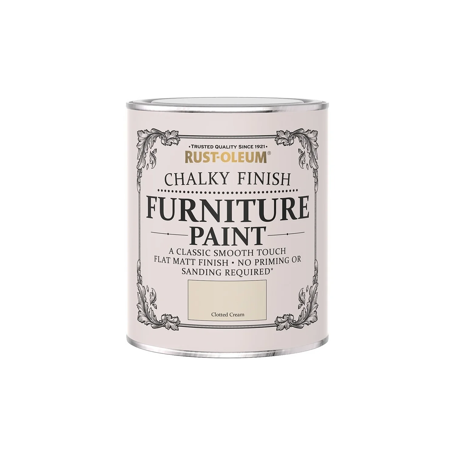 Rust-Oleum Chalky Furniture Paint - Clotted Cream - 750ml 4 Rust-Oleum Chalky Furniture Paint - Clotted Cream - 750ml - Image 4