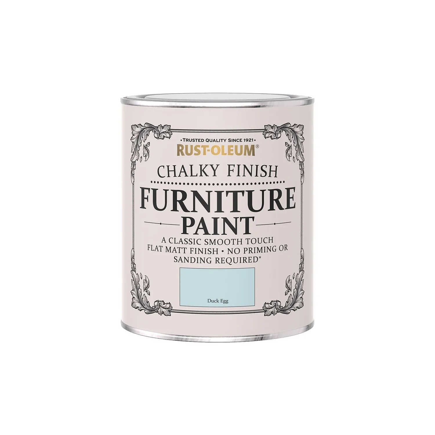 Rust-Oleum Chalky Furniture Paint - Duck Egg - 750ml 5 Rust-Oleum Chalky Furniture Paint - Duck Egg - 750ml - Image 5