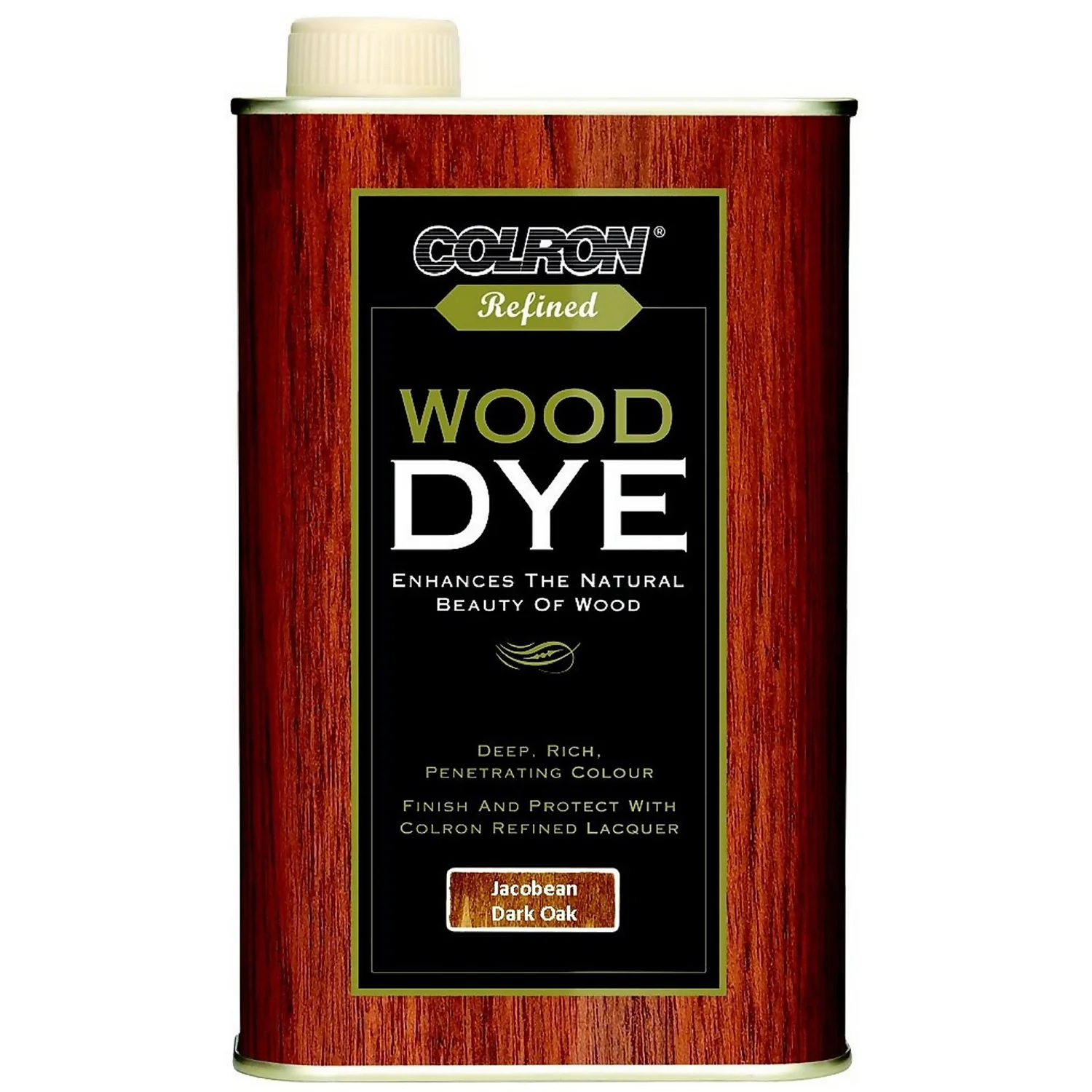 Colron Refined Wood Dye Jacobean Dark Oak - 250ml 1 Colron Refined Wood Dye Jacobean Dark Oak - 250ml
