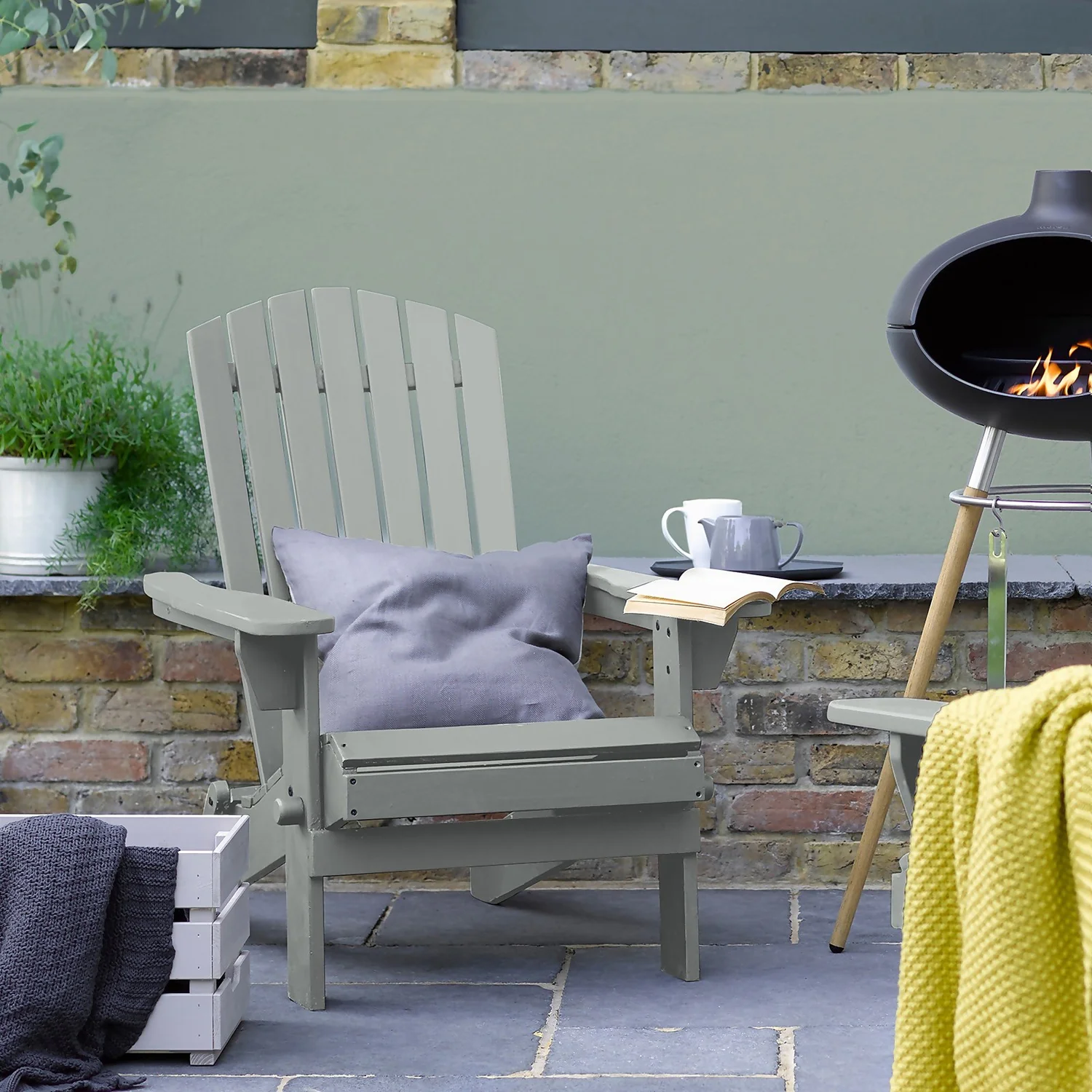 Sandtex® Rapid Dry Satin Paint Cloudy Day - 750ml 4 Sandtex® Rapid Dry Satin Paint Cloudy Day - 750ml - Image 4