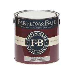 Farrow & Ball Modern Eggshell Paint Blue Gray - 2.5L -Perfect Paints Shop 12818727 1624952649677646