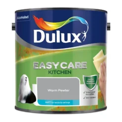 Dulux Easycare Kitchen Warm Pewter Matt Paint - 2.5L -Perfect Paints Shop 12819238 3344833219052257