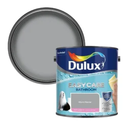 Dulux Easycare Bathroom Warm Pewter Soft Sheen Paint - 2.5L