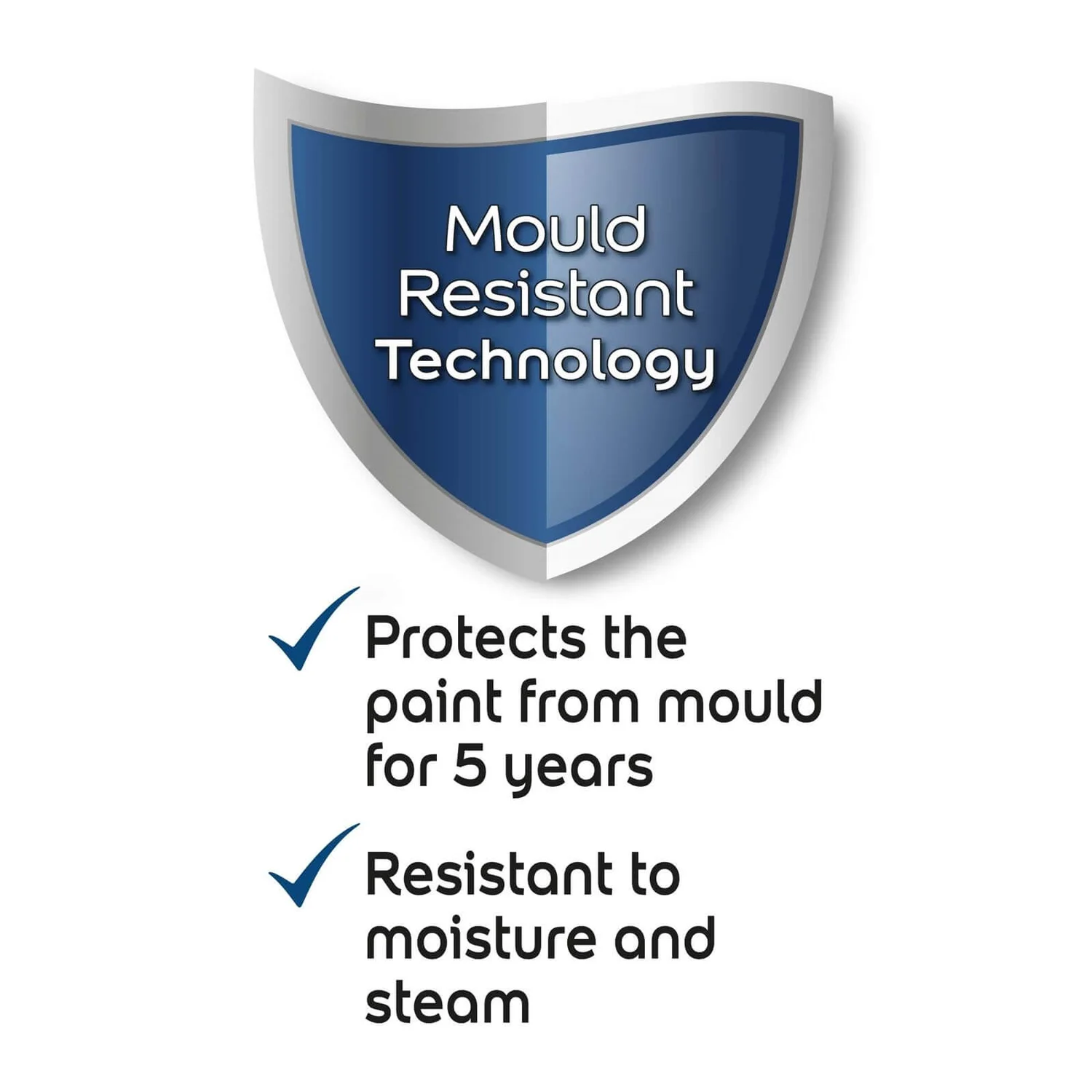 Dulux Easycare Bathroom Warm Pewter Soft Sheen Paint - 2.5L 5 Dulux Easycare Bathroom Warm Pewter Soft Sheen Paint - 2.5L - Image 5