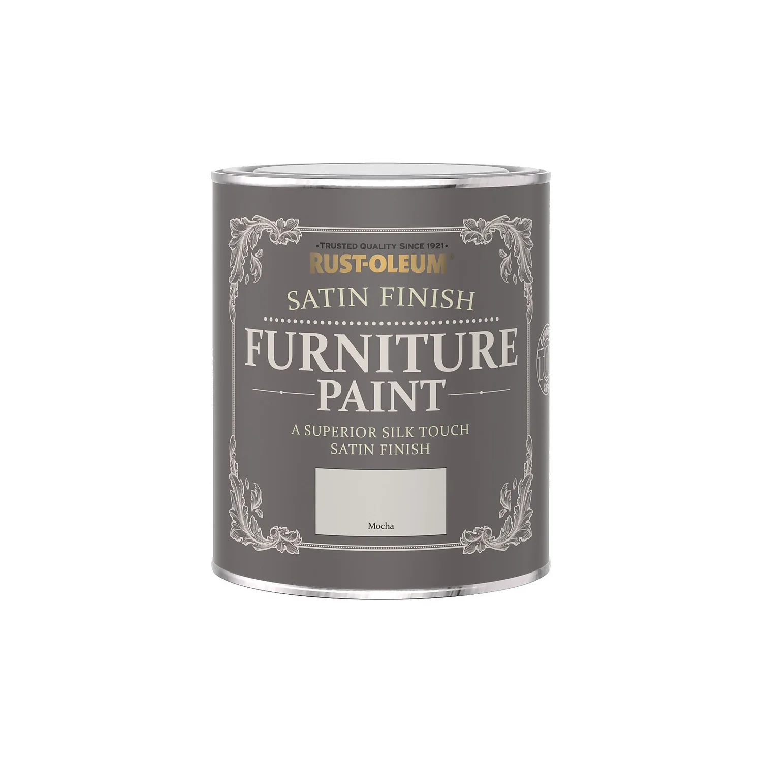 Rust-Oleum Satin Furniture Paint - Mocha - 750ml 4 Rust-Oleum Satin Furniture Paint - Mocha - 750ml - Image 4