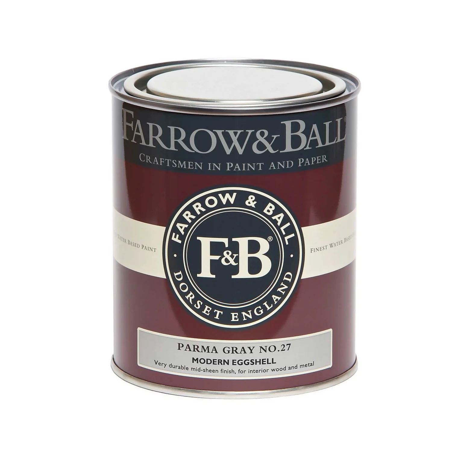 Farrow & Ball Modern Eggshell Parma Gray - 750ml 4 Farrow & Ball Modern Eggshell Parma Gray - 750ml - Image 4