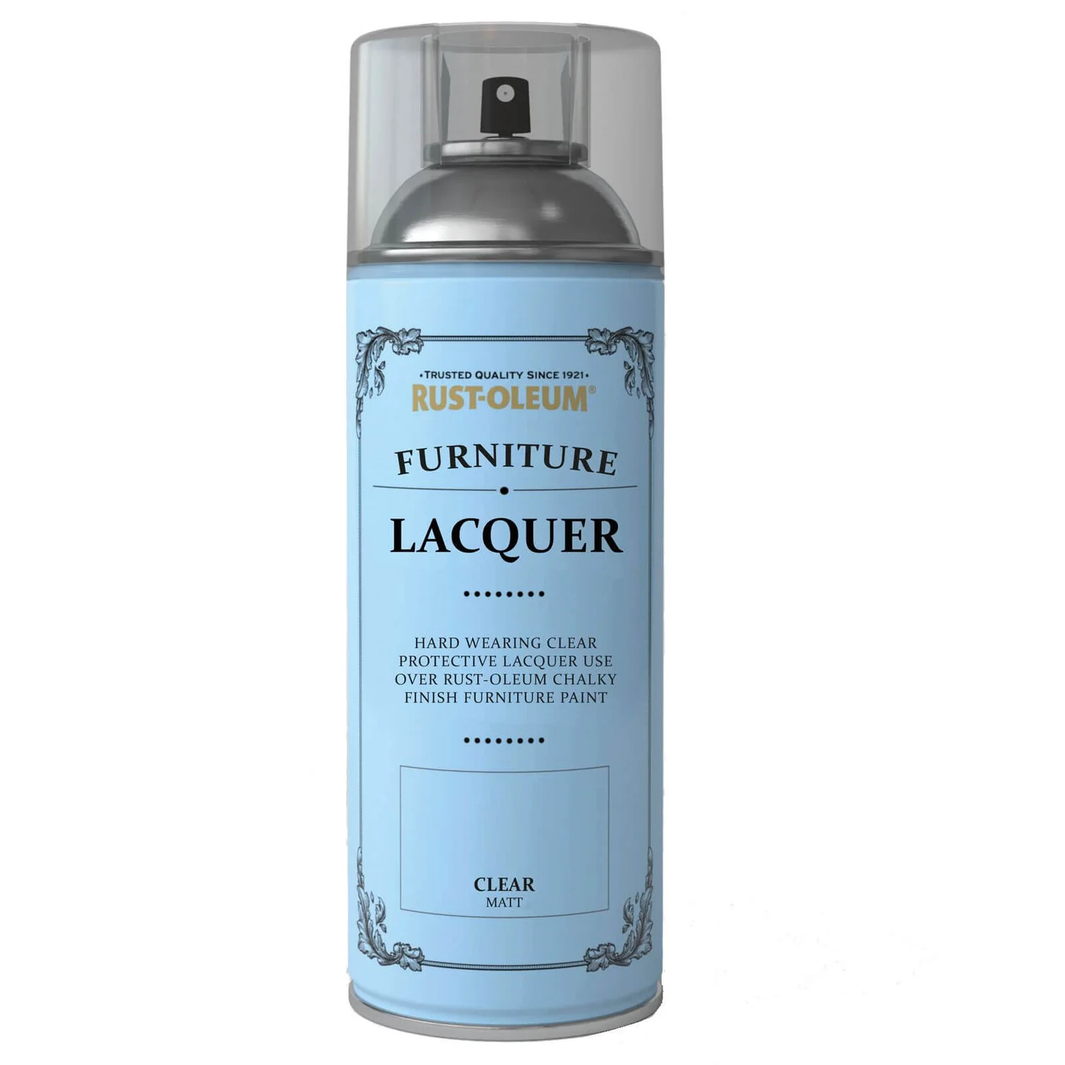 Rust-Oleum Spray Furniture Lacquer Sealer Clear - 400ml 1 Rust-Oleum Spray Furniture Lacquer Sealer Clear - 400ml