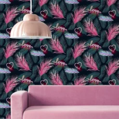 Fresco Neon Love Wallpaper 7 Fresco Neon Love Wallpaper -Perfect Paints Shop 12831413 1254843450800003