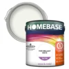Homebase Interior One Coat Satin Paint Brilliant White - 2.5L