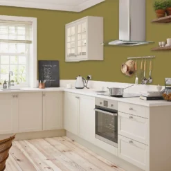 Homebase Kitchen Matt Paint - Moss Green 2.5L -Perfect Paints Shop 12837213 1704833203048859