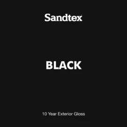 Sandtex® Exterior 10 Year Gloss Paint Charcoal Black - 2.5L -Perfect Paints Shop 12837857 1704872087716958