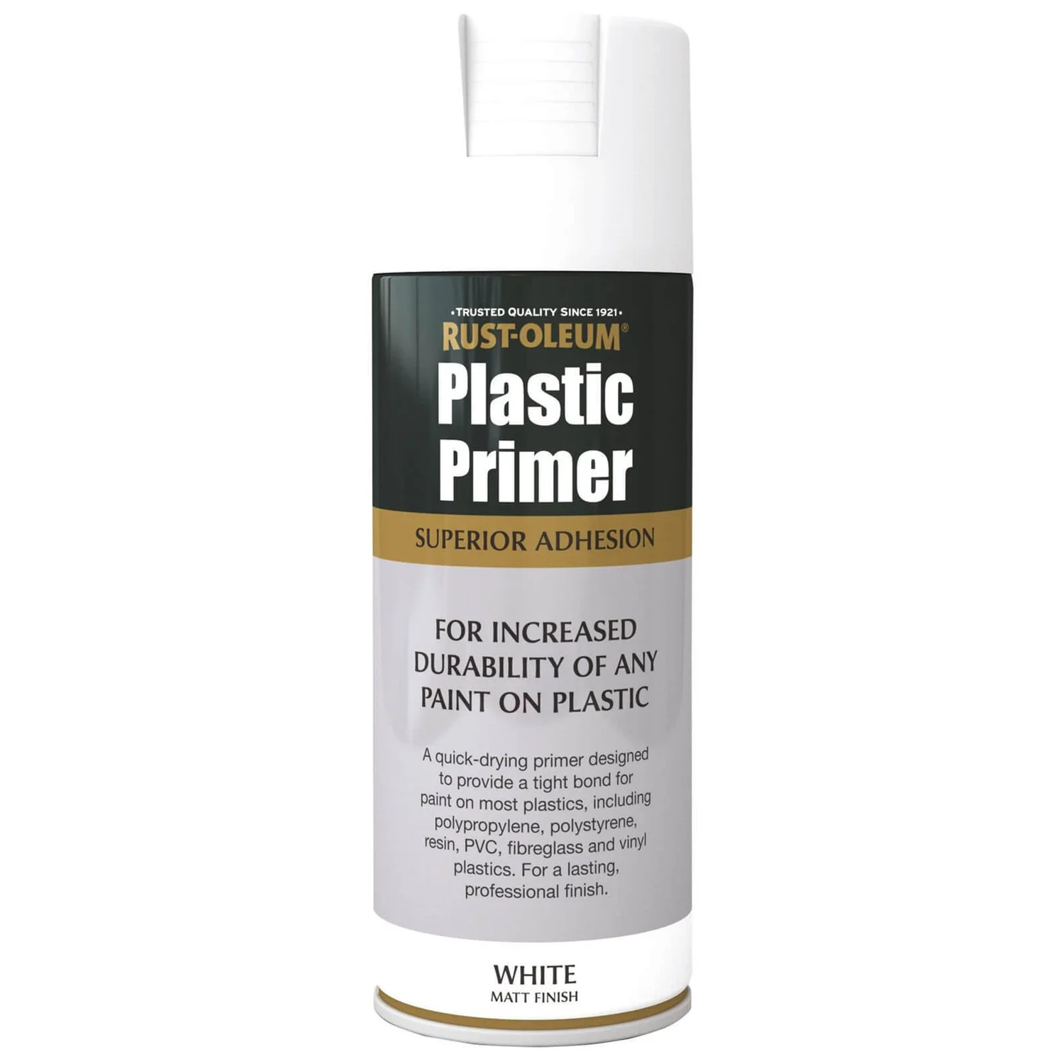 Rust-Oleum Plastic Primer - 400ml 1 Rust-Oleum Plastic Primer - 400ml