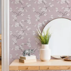 Fresco Apple Blossom Wallpaper - Pink -Perfect Paints Shop 12840534 2114833229511253
