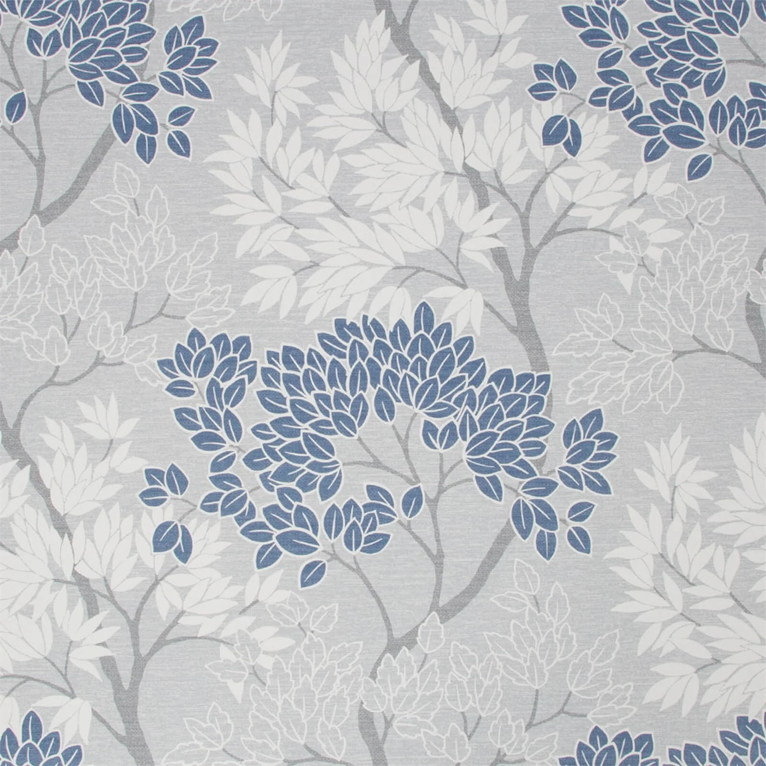 Fresco Lykke Tree Smooth Wallpaper - Navy 1 Fresco Lykke Tree Smooth Wallpaper - Navy