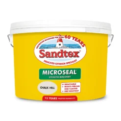 Sandtex® Ultra Smooth Masonry Paint Chalk Hill - 10L -Perfect Paints Shop 12841188 1074872086310135