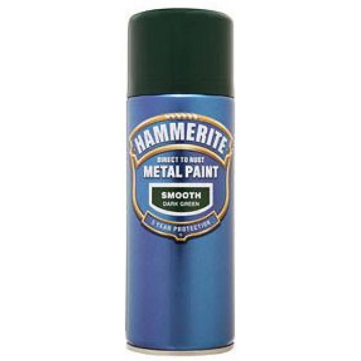 Hammerite Dark Green - Exterior Smooth Aerosol Paint - 400ml 1 Hammerite Dark Green - Exterior Smooth Aerosol Paint - 400ml