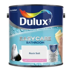 Dulux Easycare Bathroom Rock Salt Soft Sheen Paint - 2.5L -Perfect Paints Shop 12881508 1184843329243594