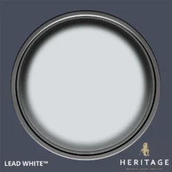 Dulux Heritage Matt Emulsion Paint Lead White - 2.5L -Perfect Paints Shop 12881958 1314843784260212