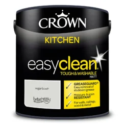 Crown Easyclean®Greaseguard+ Kitchen Matt Washable Multi Surface Paint Sugar Bowl® - 2.5L -Perfect Paints Shop 12886983 1784853416728231