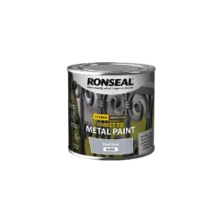 Ronseal Metal Paint Steel Grey Gloss 250ml
