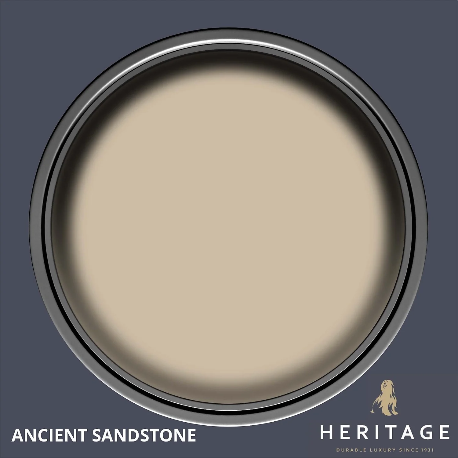 Dulux Heritage Matt Emulsion Paint Ancient Sandstone - Tester 125ml 3 Dulux Heritage Matt Emulsion Paint Ancient Sandstone - Tester 125ml - Image 3