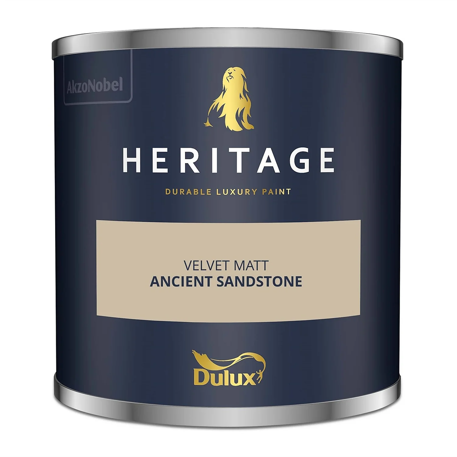 Dulux Heritage Matt Emulsion Paint Ancient Sandstone - Tester 125ml 4 Dulux Heritage Matt Emulsion Paint Ancient Sandstone - Tester 125ml - Image 4