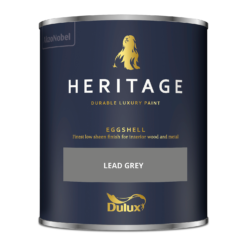Dulux Heritage Eggshell Paint Lead Grey - 750ml -Perfect Paints Shop 12899027 1034847638276374