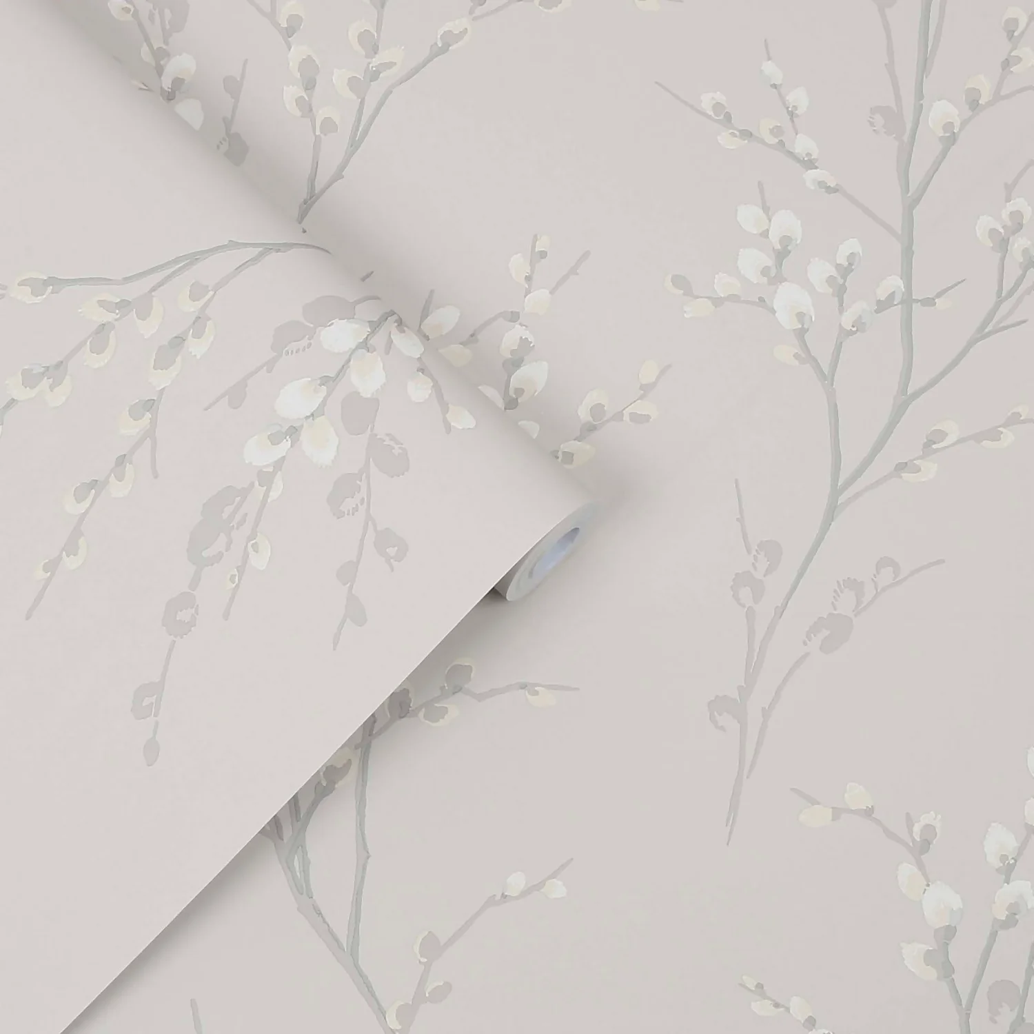 Laura Ashley Pussy Willow Dove Grey Wallpaper 3 Laura Ashley Pussy Willow Dove Grey Wallpaper - Image 3