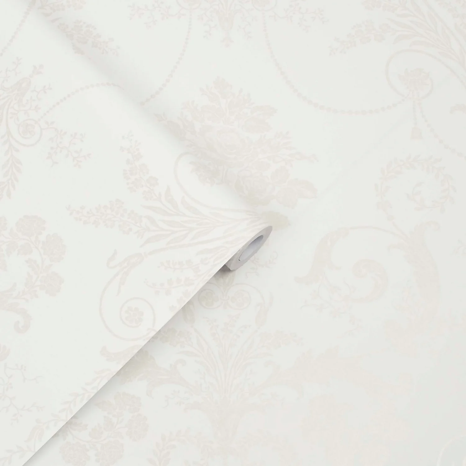 Laura Ashley Josette White Wallpaper 3 Laura Ashley Josette White Wallpaper - Image 3