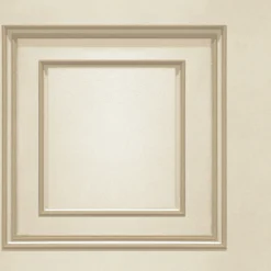 Belgravia Décor Forbidden Fruit Panel Smooth Cream Wallpaper