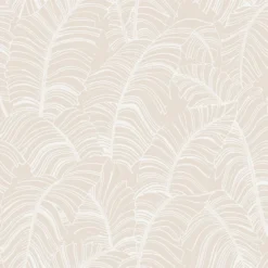 Galerie Palm Leaf Taupe Wallpaper