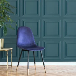 Fresco Wood Panel Teal Wallpaper -Perfect Paints Shop 13991871 9815003724832551