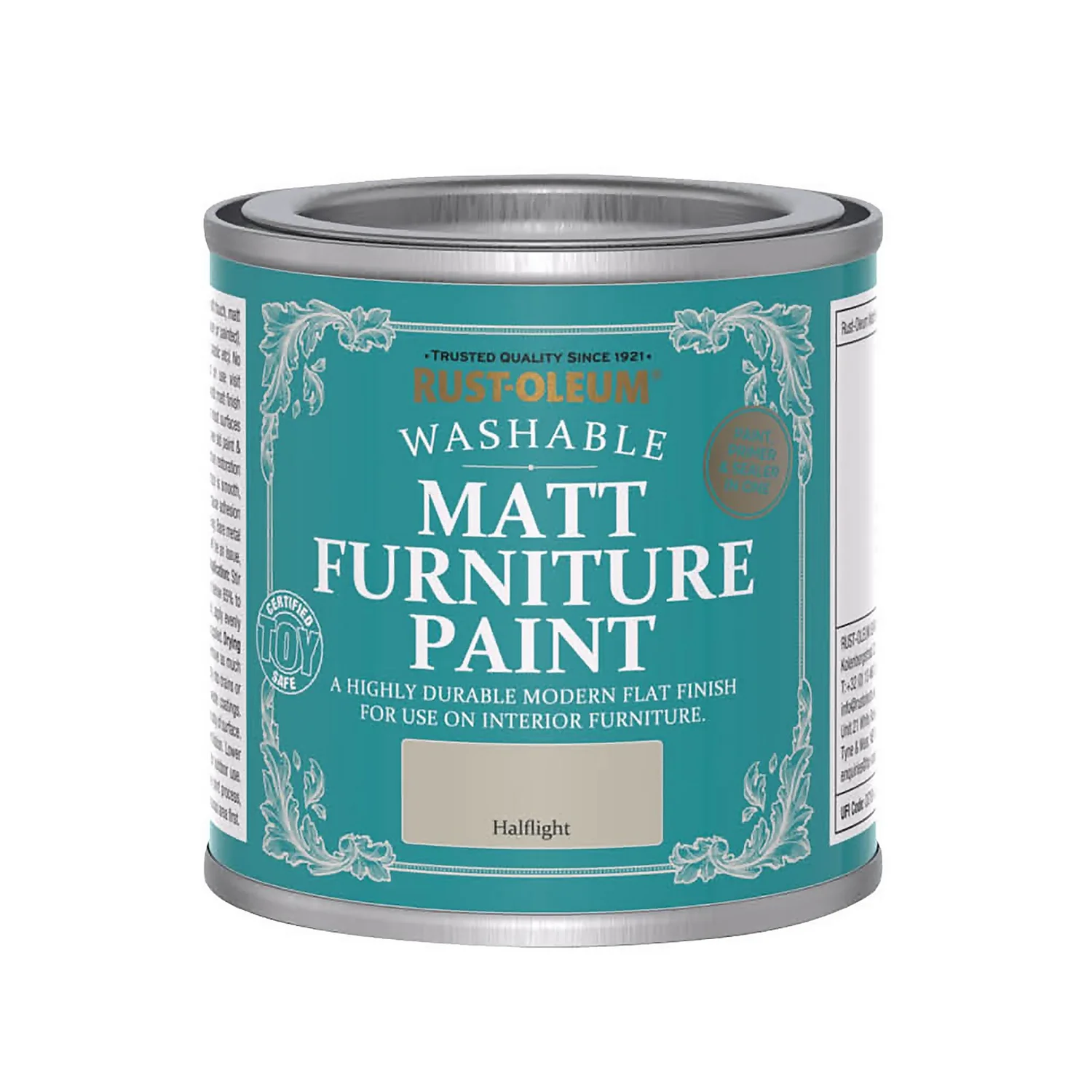 Rust-Oleum Matt Furniture Paint Halflight - 125ml 4 Rust-Oleum Matt Furniture Paint Halflight - 125ml - Image 4