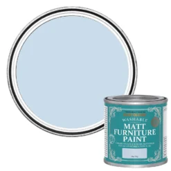 Rust-Oleum Matt Furniture Paint Blue Sky - 125ml